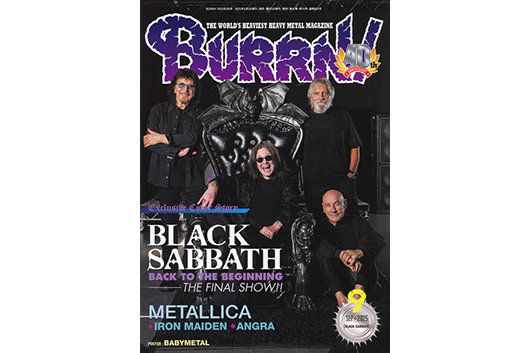 8/5発売次号『BURRN! 9月号』、巻頭はオジー ・オズボーン最後の勇姿──『BACK TO THE BEGINNING』を大特集！
