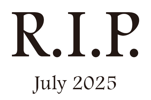 2025年7月に他界したミュージシャン及び音楽関係者