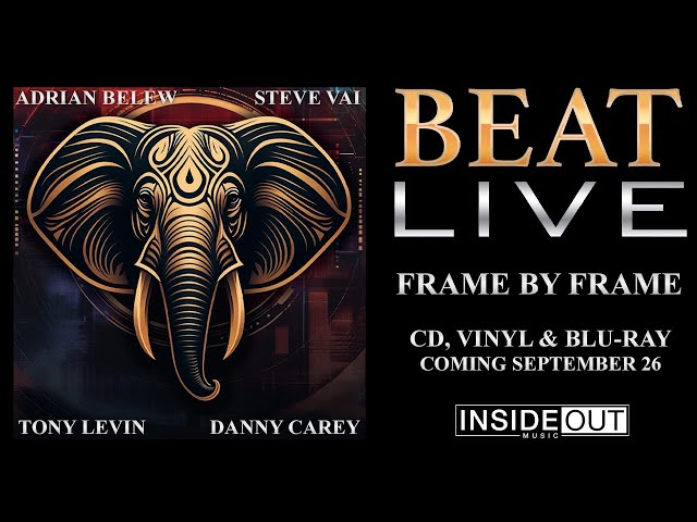 エイドリアン・ブリュー率いるビート、新ライヴ・アルバムから「Frame by Frame」のライヴ映像公開