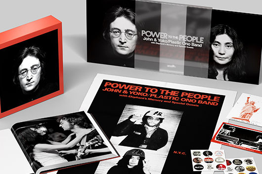 ジョン・レノン & オノ・ヨーコ「Power To The People」 ジョン・レノン＆オノ・ヨーコ『Power To The People』発売決定