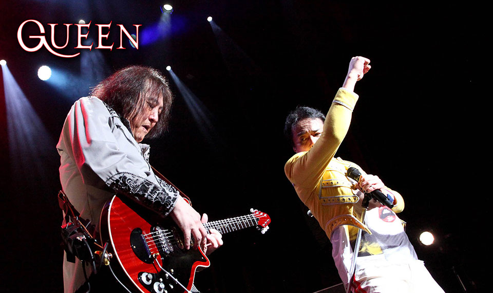GMFT103○domani / ドマーニ QUEENSLIFE クイーンズライ 活動歴35年を数えるクイーンのトリビュート・バンド、GUEEN。フレディ