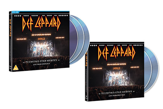 デフ・レパード、新ライヴ作品『Diamond Star Heroes : Live from Sheffield』11月発売