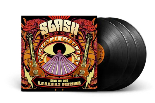 ガンズのスラッシュ、新ライヴ作品『Live at the S.E.R.P.E.N.T. Festival』11月発売