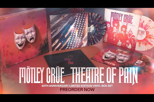 モトリー・クルー、『Theatre Of Pain』40周年記念デラックス・ボックスセット11月発売