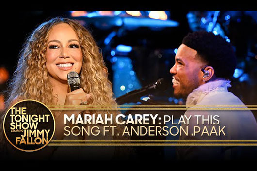 マライア・キャリー、米TV番組でアンダーソン・パークと「Play This Song」を共演