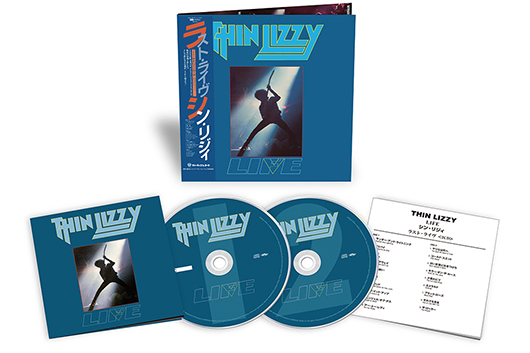 シン・リジィの紙ジャケットSHM-CDシリーズ第2弾4タイトルが11