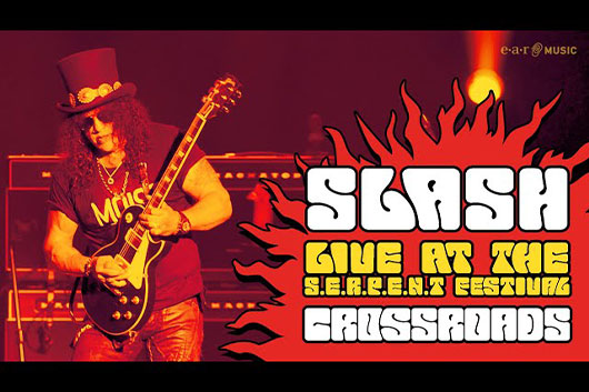 ガンズのスラッシュ、新ライヴ作品『Live at the S.E.R.P.E.N.T. Festival』から「Crossroads」のライヴ映像公開
