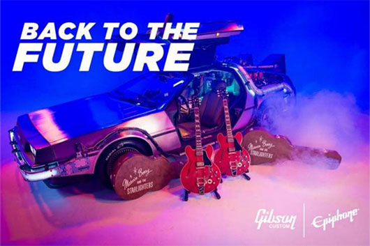 映画『バック・トゥ・ザ・フューチャー』40周年を記念し、ギブソン／エピフォンから “ES-345” のトリビュート・モデルがリリース！
