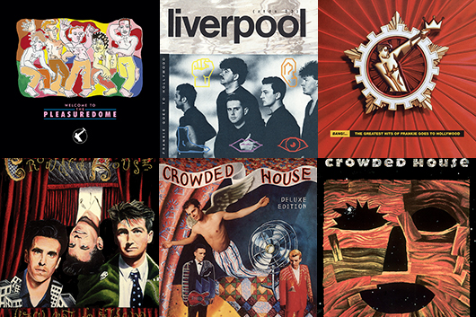 ユニバーサル ミュージックの名盤再発シリーズ第2弾、クラウデッド・ハウスとフランキー・ゴーズ・トゥ・ハリウッド各3タイトルを12/17（水）発売！