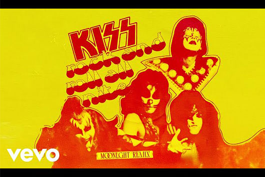 KISS、『Dressed To Kill』50周年記念版から「Rock And Roll All Nite (Moonlight Remix)」公開