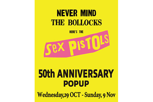 セックス・ピストルズ結成50周年記念での原宿の期間限定ショップが盛況