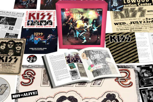 KISS、1975年の初ライヴ・アルバム『Alive!』50周年記念ボックスセット