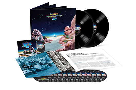 イエス『海洋地形学の物語』のスーパー・デラックス・エディションは15枚組！　日本盤は2026年2月18日発売。1月23日には『シンフォニック・イエス』Blu-rayもリリース