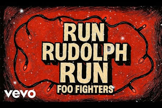フー・ファイターズ、「Run Rudolph Run」の公式アニメMV公開