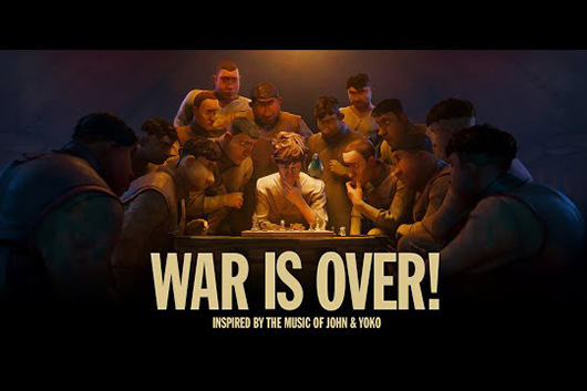ジョン＆ヨーコの「War Is Over」にインスパイアされた短編アニメ、YouTubeで公開