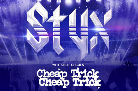 スティクスが2026年5月のツアー日程を発表。スペシャル・ゲストはチープ・トリック!