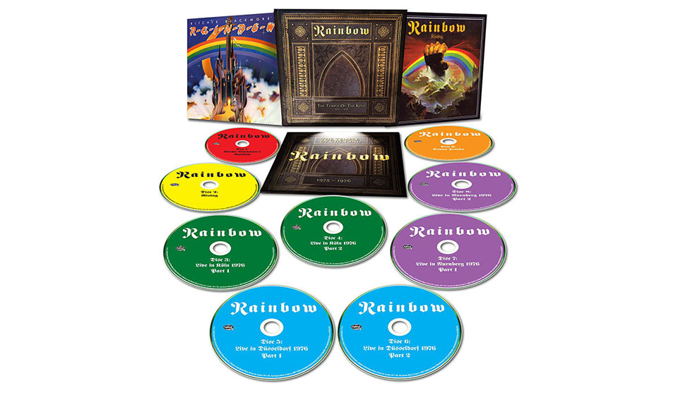 レインボー初期の音源をまとめた9枚組ボックス『The Temple Of The King 1975-1976』がリリース決定