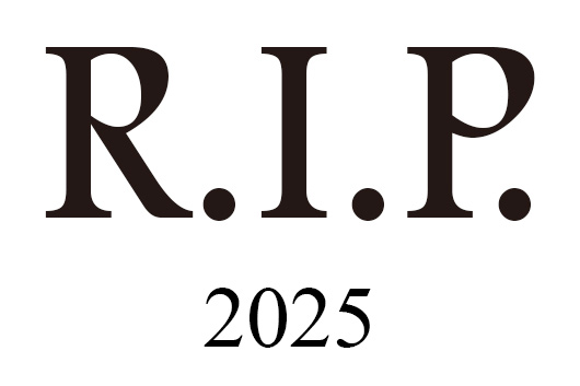R.I.P：2025年に他界したミュージシャン及び音楽関係者