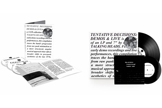 トーキング・ヘッズ『Tentative Decisions：Demos & Live』3枚組CD