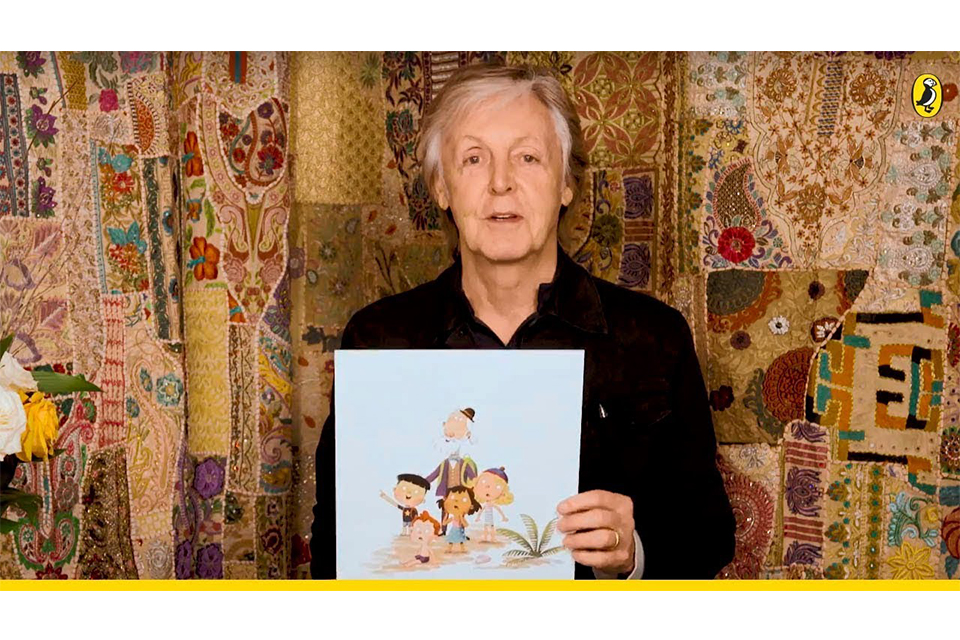ポール・マッカートニーが子供向けの絵本『Hey Grandude!』を来年9月に出版