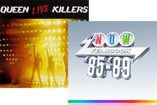 クイーン『ライヴ・キラーズ』LP2枚組が再発。『NOW』シリーズ最終章にも関連2曲がフィーチャー