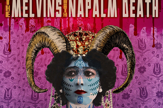 グランジの祖：メルヴィンズと、グラインドコアのパイオニア：ナパーム・デスが融合。コラボ・アルバム『サヴェージ・インペリアル・デス・マーチ』、4/10リリース