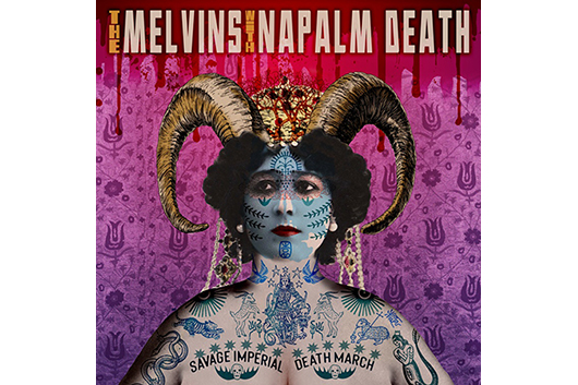メルヴィンズ・ウィズ・ナパーム・デス、4/10発売コラボ新作『Savage Imperial Death March』よりセカンド・シングル「Rip The God」リリース