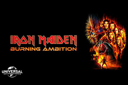 アイアン・メイデンの新作ドキュメンタリー『Iron Maiden: Burning Ambition』のトレイラー動画が公開