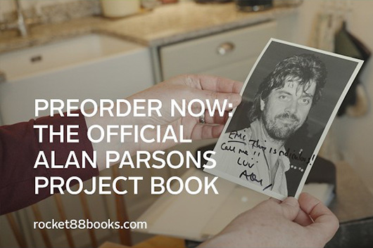アラン・パーソンズ・プロジェクト初のオフィシャル・ブックが予約開始。未公開インタヴューや写真、貴重な資料が満載