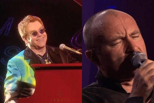 BS10プレミアムにて2ヵ月連続 ブリティッシュUKポップス特集、パート一ではフィル・コリンズ、エルトン・ジョンのライヴを放送