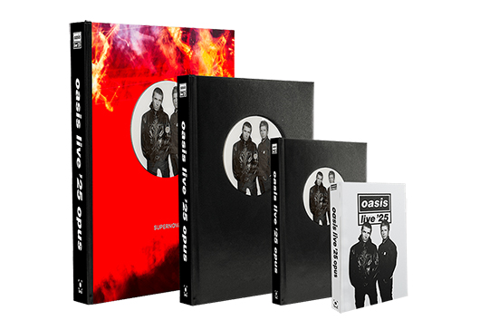 オアシスの再結成ツアー写真集が4種類の版型と仕様で発売決定。中には全世界100冊限定の超高額エディションも