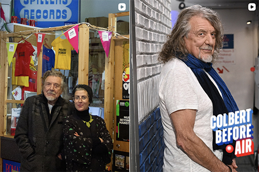 ロバート・プラントが今年の「レコード・ストア・レジェンド賞」に。TV番組ではでレッド・ツェッペリン時代の楽曲を生披露