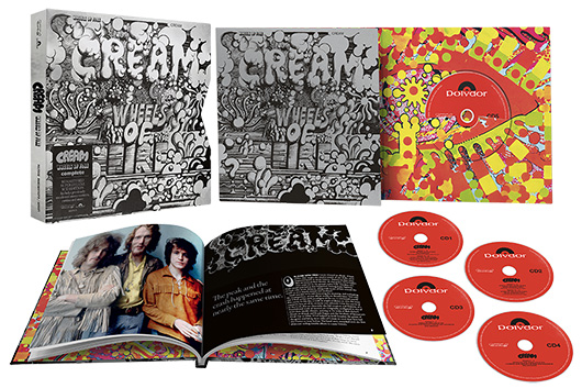 クリームの未発表音源などを収録した『クリームの素晴らしき世界』スーパー・デラックス・5CDエディションが発売決定