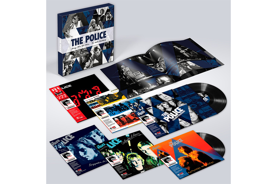ポリスの全作品を収録した限定のLPボックス・セットが、11月16日に発売決定！