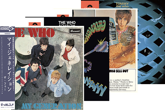 ザ・フーのカタログ4タイトルが紙ジャケット仕様で全世界同時発売決定
