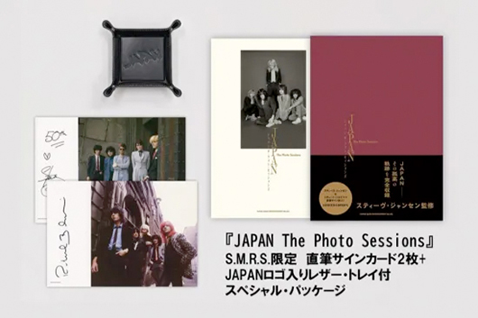 JAPAN写真集『JAPAN The Photo Sessions』(特製レザーボタントレイ付)