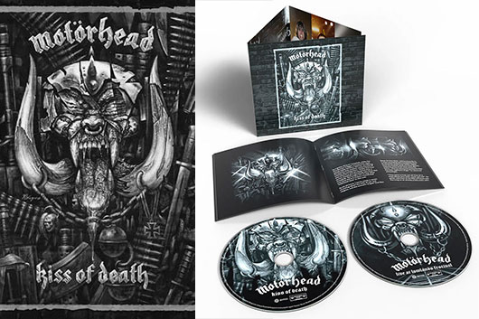 モーターヘッドの2006年作『Kiss Of Death』がライヴ音源付きの20周年