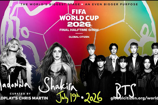 6月開幕のFIFA W杯2026、史上初の決勝戦ハーフタイム・ショウのヘッドライナーはシャキーラ、マドンナ、BTS