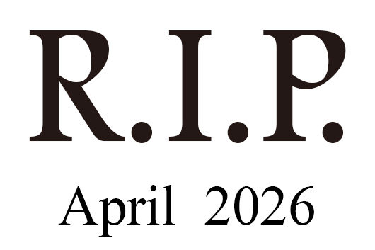 2026年4月に他界したミュージシャン及び音楽関係者　※情報追加