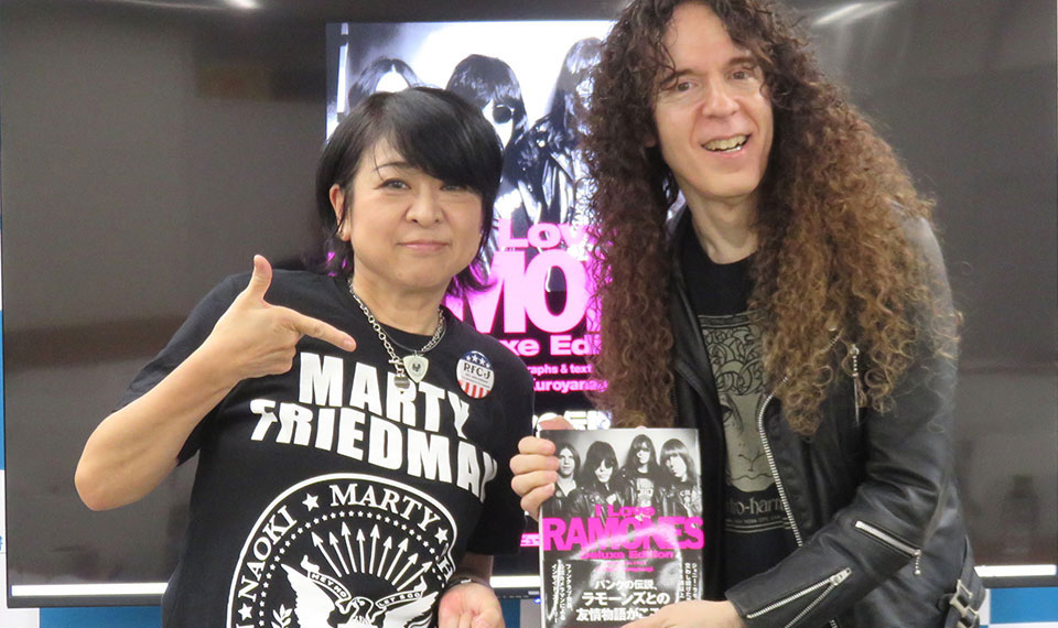 【イベント・レポート】 マーティ・フリードマン×Yuki Kuroyanagi 「ラモーンズは原点なんです!」