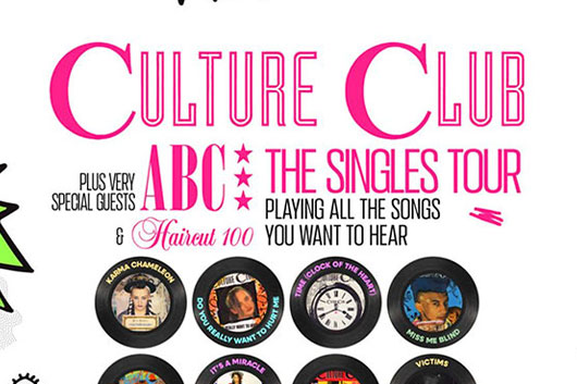 カルチャー・クラブ、ABCとヘアカット100をスペシャル・ゲストに迎えたこの冬の全英ツアーの日程を発表