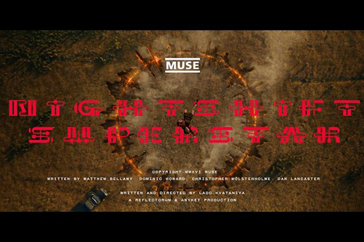ミューズ、6/26発売の新作『ザ・ワオ!シグナル』より、最新シングル「Nightshift Superstar」をリリース、MVも公開!!