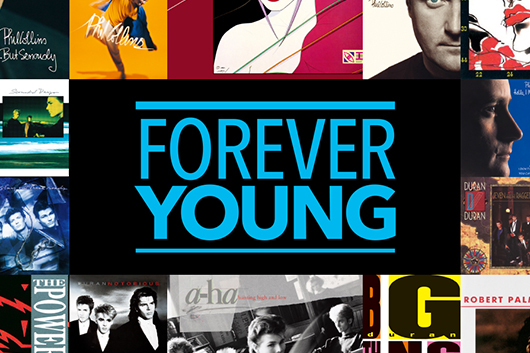 洋楽名盤シリーズ「フォーエヴァー・ヤング」、シリーズ第十五弾「80's洋楽チャートの覇者たちの名盤」が登場、9/2発売！