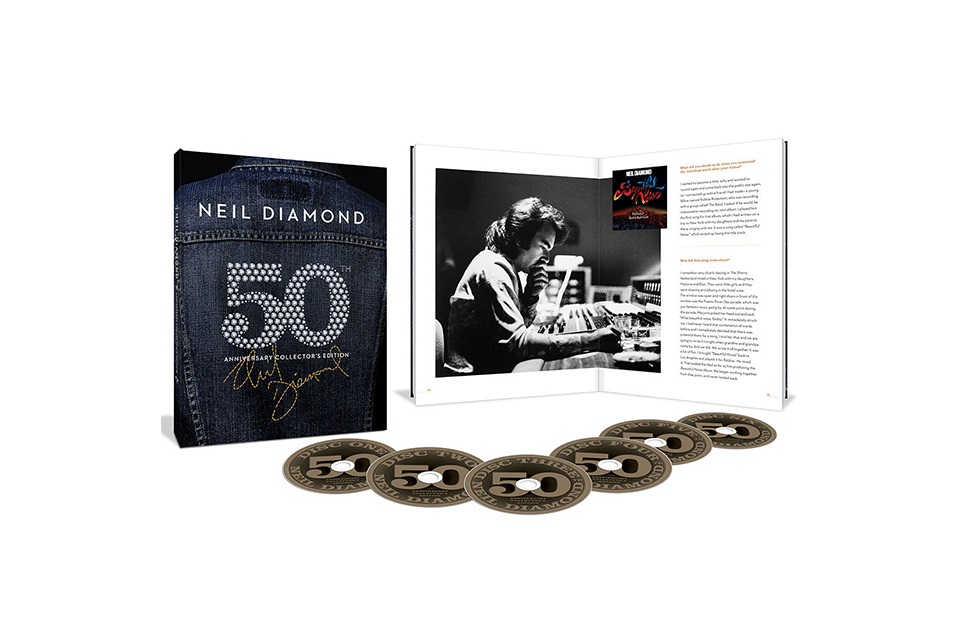 ニール・ダイアモンドの50周年記念ボックス・セットが発売