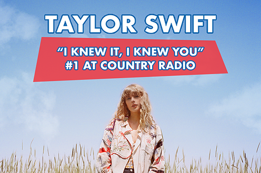 テイラー・スウィフト、13年ぶりにカントリー・ラジオ1位を獲得!「I Knew It, I Knew You」が通算14曲目の首位に