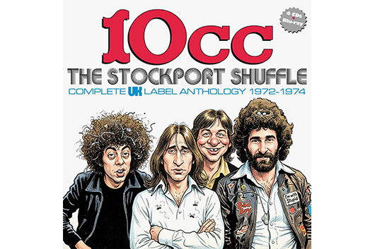 10ccのファースト&セカンド・アルバムが拡張版CD6枚組+ブルーレイのボックス・セット『The Stockport Shuffle』として11月リリース