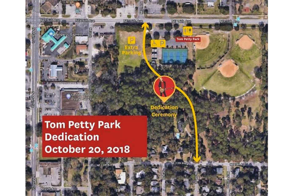トム・ペティの故郷に〈トム・ペティ公園〉が誕生