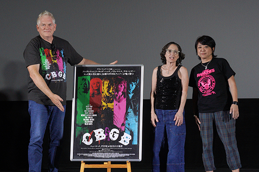 映画『CBGB ニューヨーク、PUNKが生まれた場所』公開！　監督・脚本家らも登壇した初日舞台挨拶オフィシャル・レポート到着