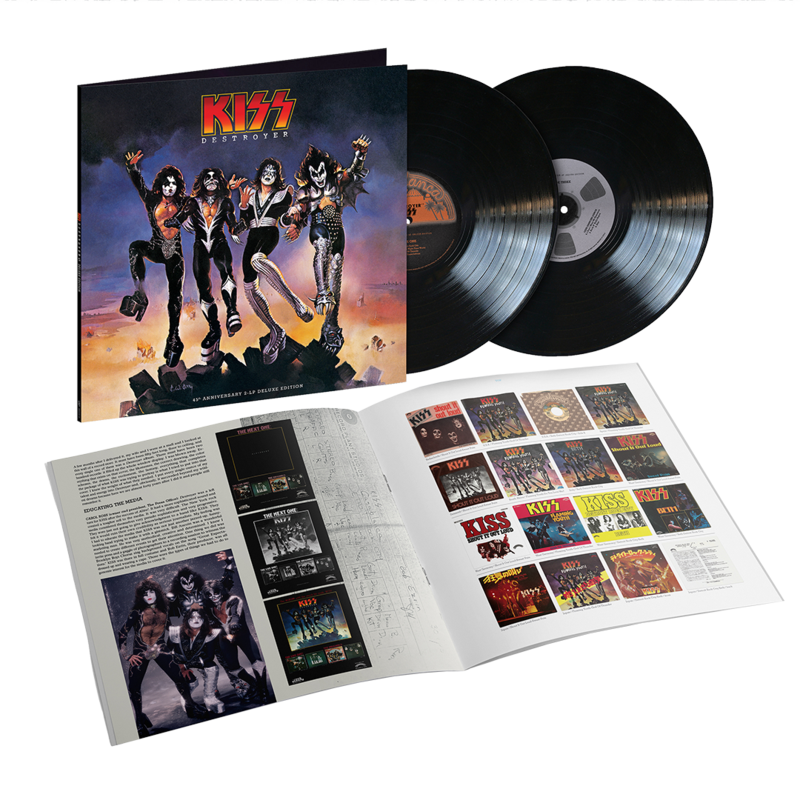 KISS、1976年のアルバム『Destroyer』45周年記念エディション