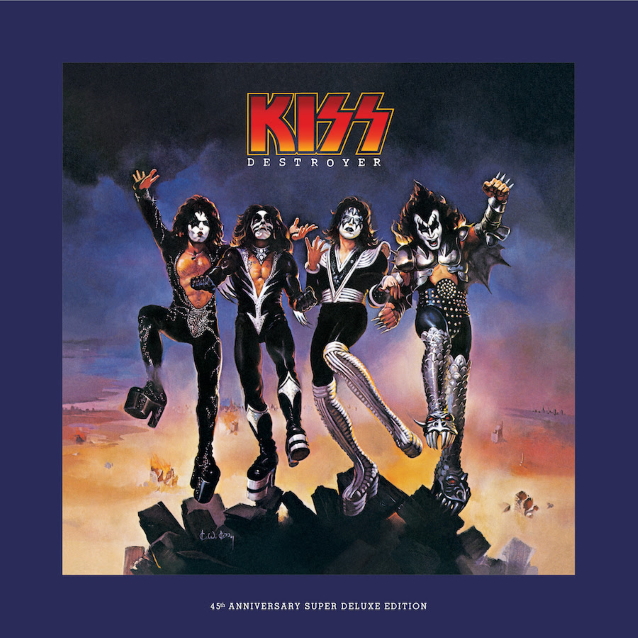 KISS、1976年のアルバム『Destroyer』45周年記念エディション、11月 